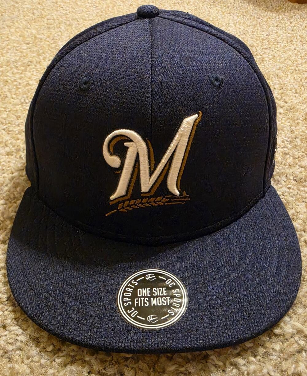 MLB Milwaukee Brewers Baseball Cap - OC SPORTS - One Size